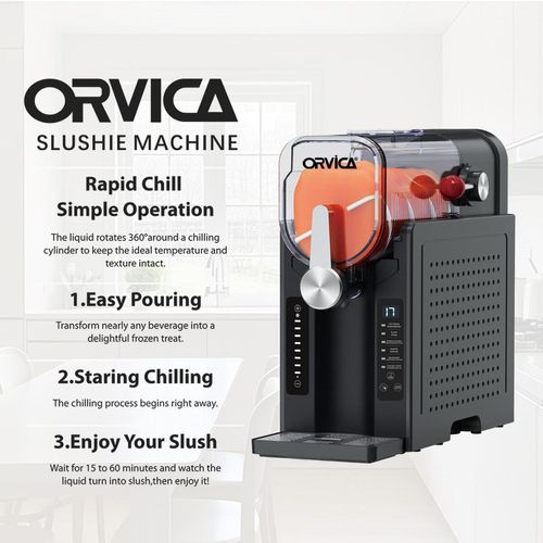 2-liter automatic ice cream and popsicle maker, suitable for commercial and household use, frozen beverage machine