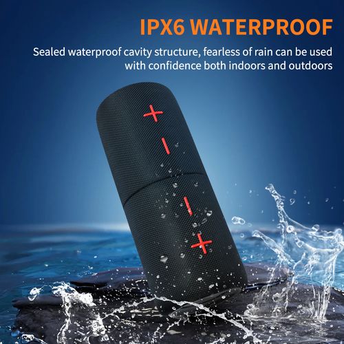 2-in-1 Portable Split-Type Waterproof Wireless Speaker