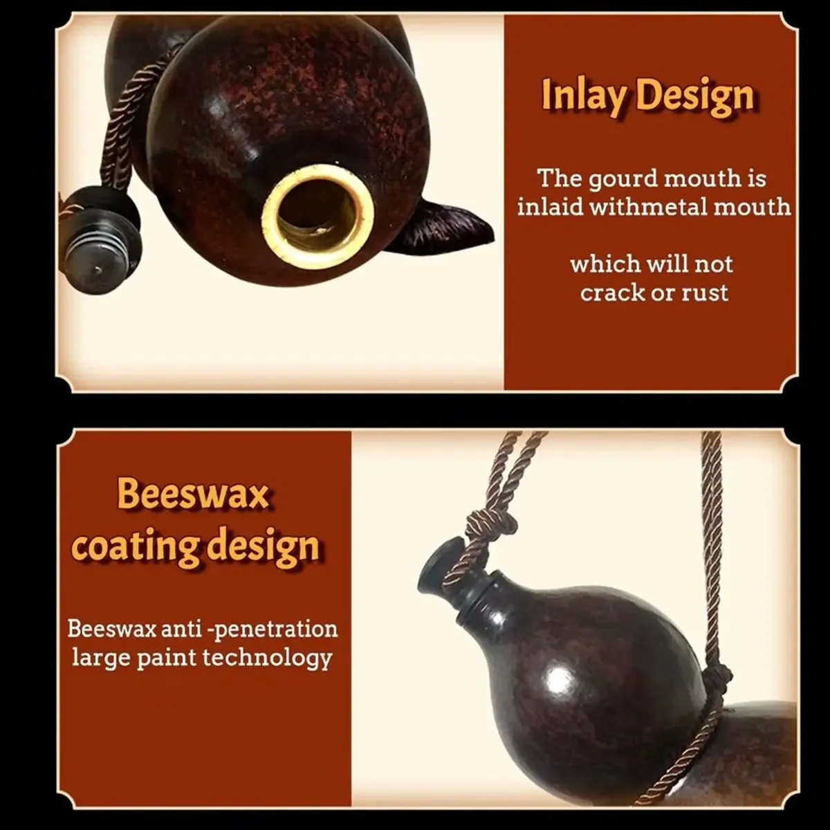 Retro Gourd Water Bottle