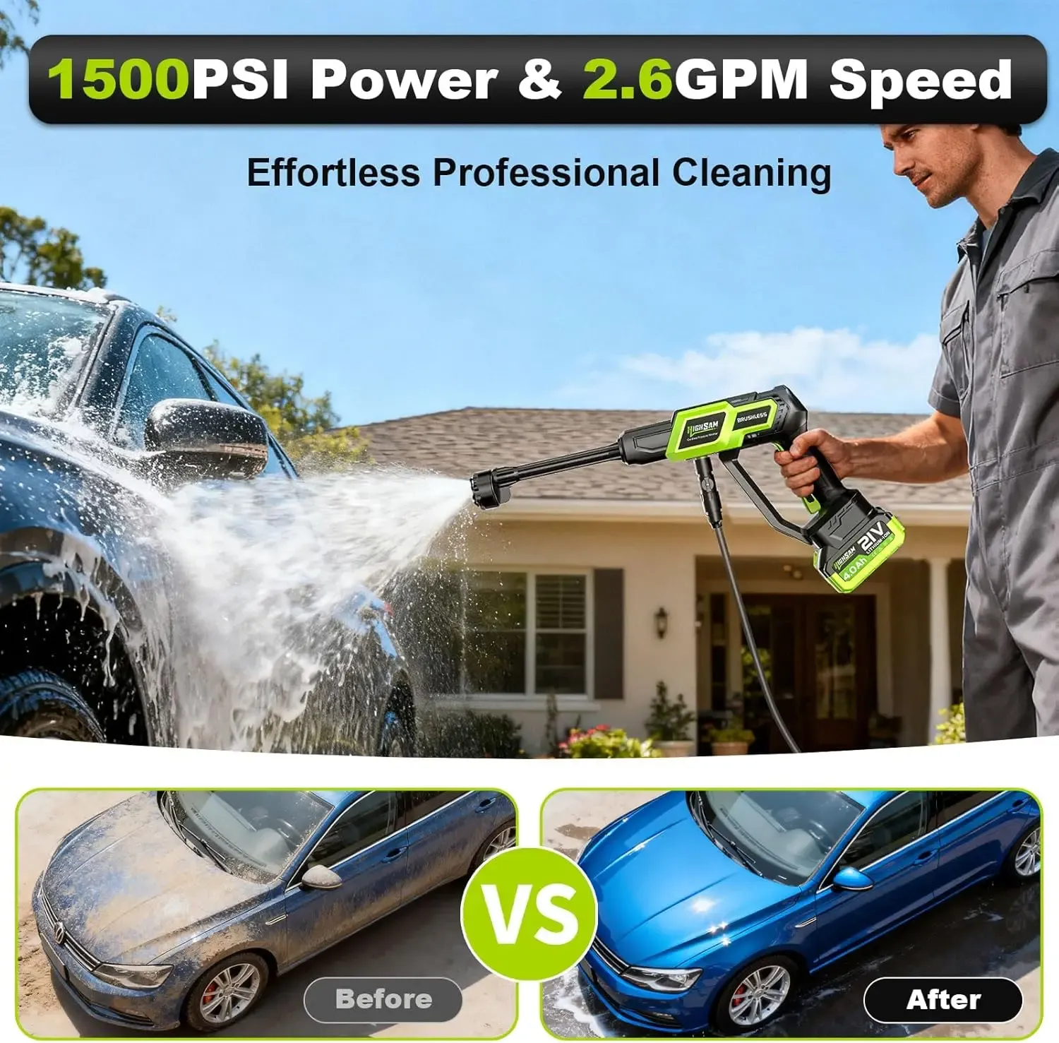 Cordless Pressure Washer