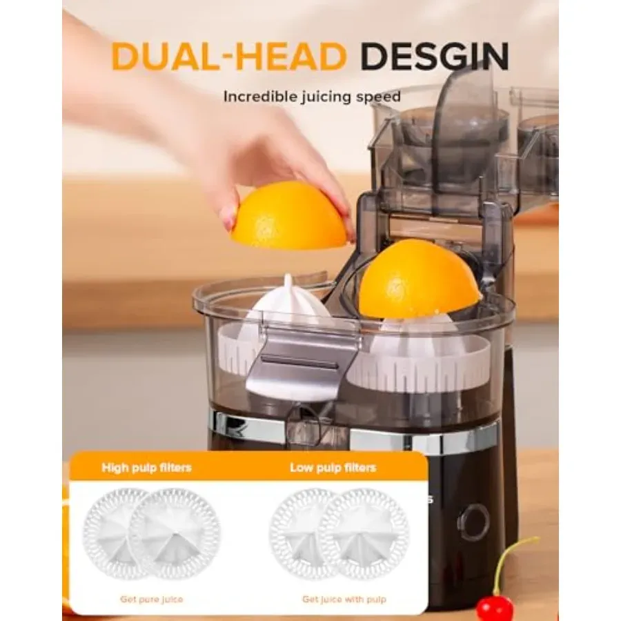 Dual-Head Automatic Juicer