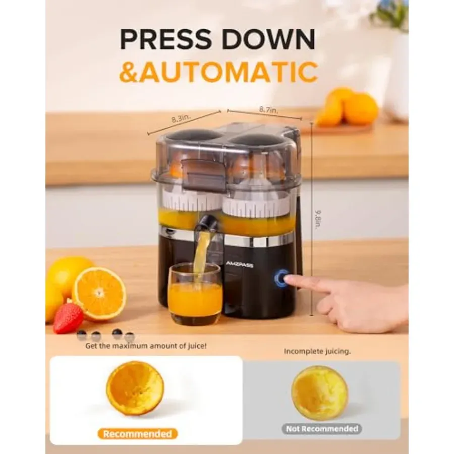 Dual-Head Automatic Juicer