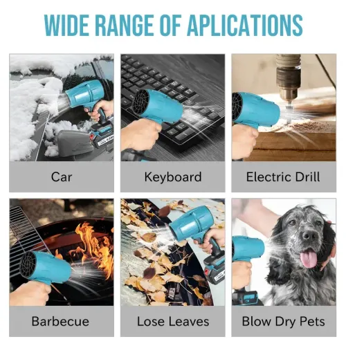 New-type portable cordless battery-powered blower