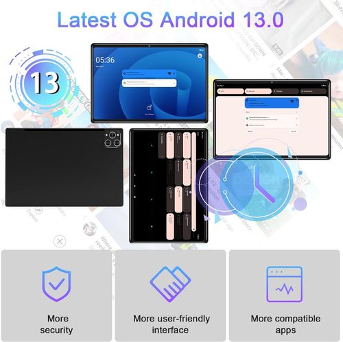 10.1-inch Eye-protecting Tablet PC, Ideal for Gaming and Studying without Lagging