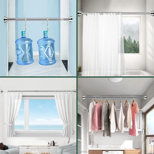 Splicing non-perforated telescopic rod