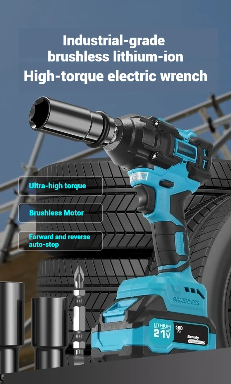 Portable High-Strength Impact Wrench