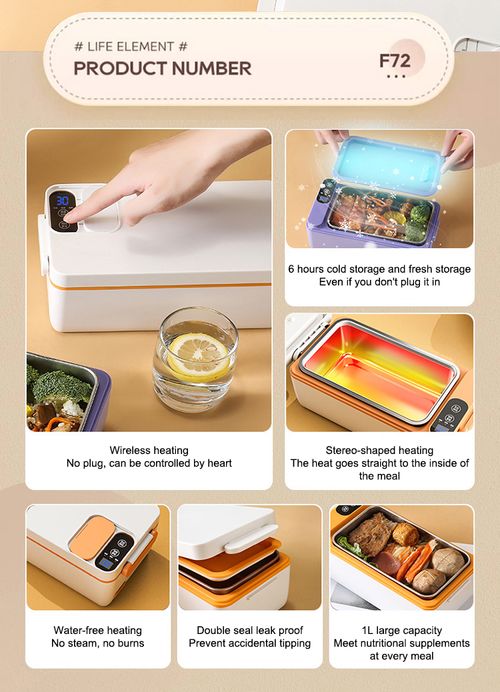 radio-heated lunch box