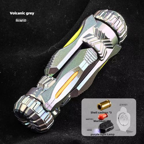 Metal Multi Playability Ratchet Flip Antistress Toy Gun Ejection Shell Stress Relief Fidget Spinner Fidgeting Toys Male Gifts