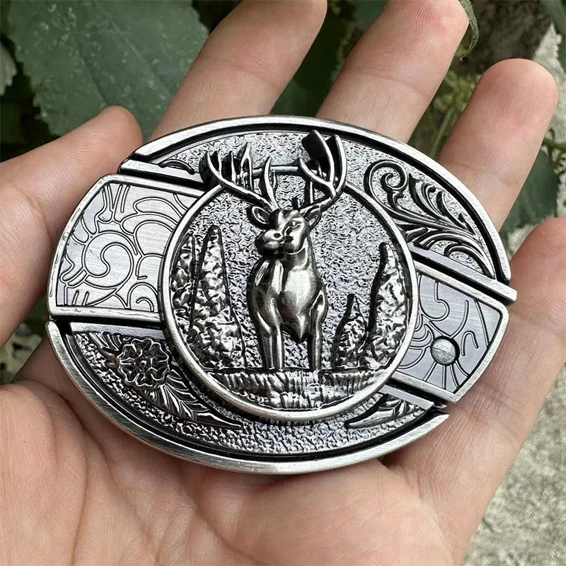 Men's New Trendy Retro Belt Buckle