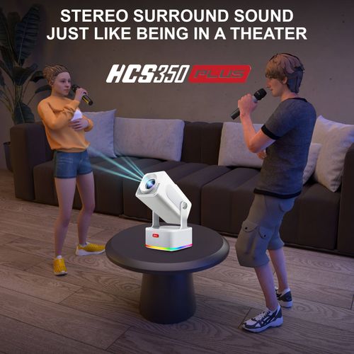 Small home theater projector