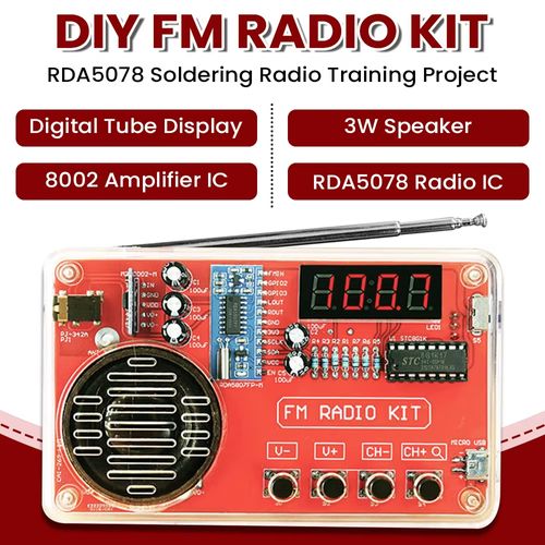 DIY FM Radio Electronic Kit