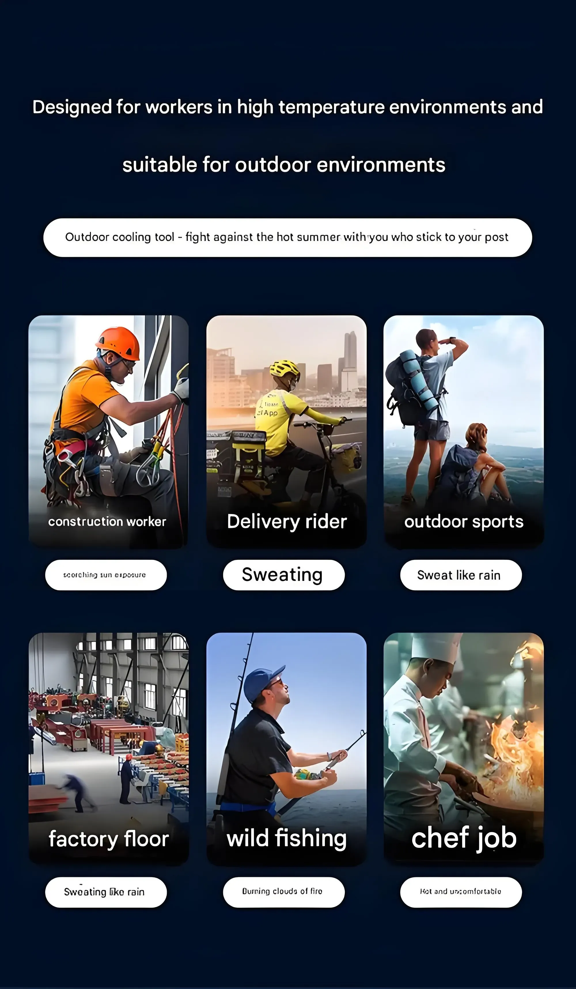 Socool 20000mAh Waist Fan Portable Handheld Hanging Neck Fan Ultra-Strong Wind with Phone Charging LED Light for Outdoor  orking