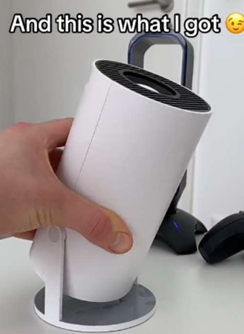 Small home theater projector