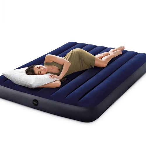 inflatable bed with electric pump and foldable function
