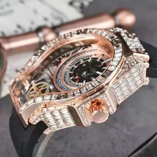 Full Diamond Classic Quartz Watch for Men