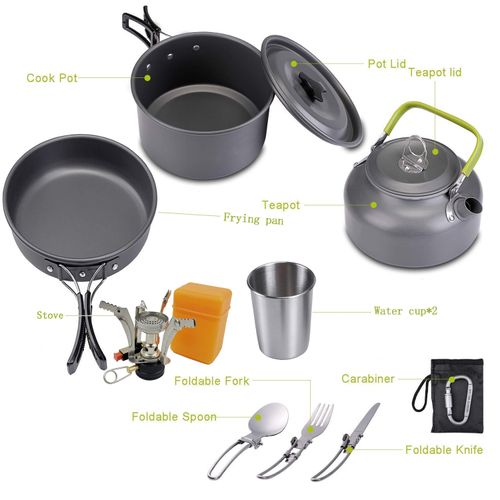 Camping Folding Cookware Set