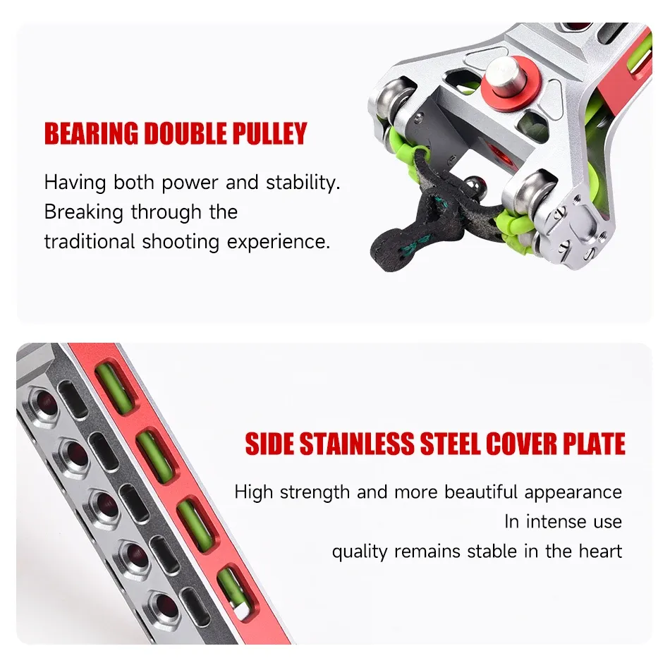 All Aluminum Alloy EDC Automatic Loading Magnetic Suction Outdoor Camping High Power and Precision Competitive Hunting Tool