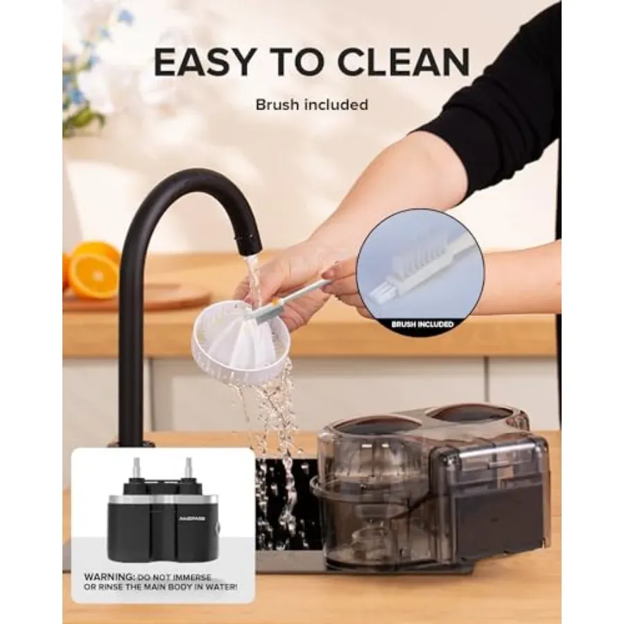 Dual-Head Automatic Juicer