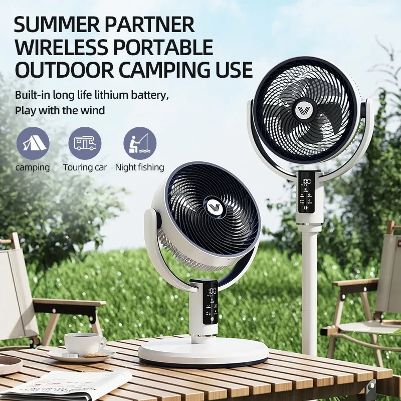 High Quality Floor Fan Air Circulation Fan Rechargeable