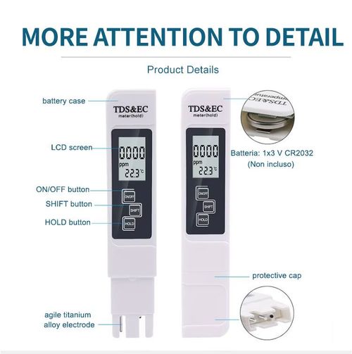 3IN1 Multi Function Water Quality Tester Pen