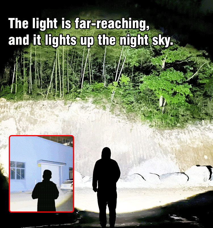 2026 NEW German Three-Eyed Monster Mini Flash Super Power Flashlight→Fast Delivery