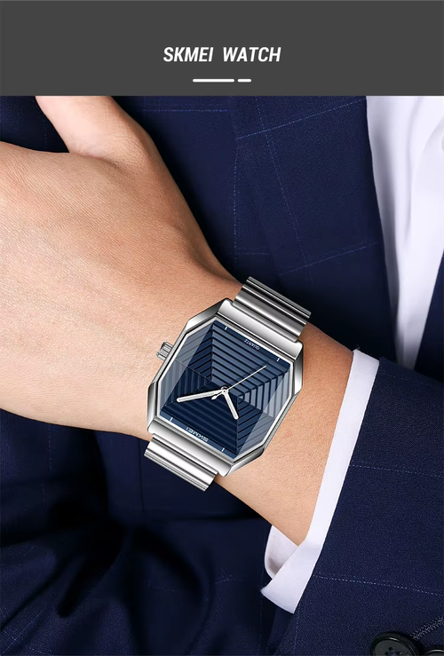Men's Vintage Watch, 30-Meter Water Resistance, Stylish and Luxurious