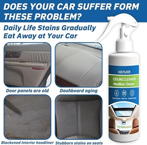 Automotive Rust Remover Spray, Car Iron Powder Rust Remover Spray, Iron Powder Remover, Fast-Acting Iron & Rusts Cleaner for Wheels, Rims, Metal (100ML-2PC)
