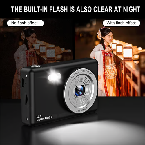 4k ultra-clear 50-megapixel 16x zoom digital camera