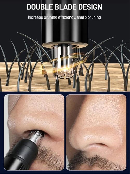 Portable Nose Hair Trimmer (Painless & Precision)