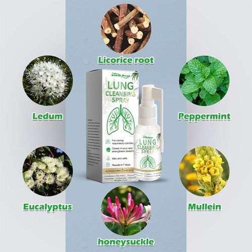 100% Herbal Ingredients Quickly Relieve - Effectively clean your lungs and airways
