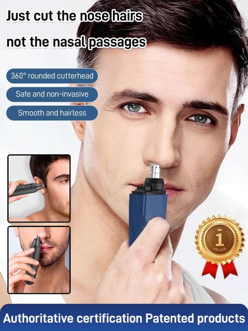 Portable Nose Hair Trimmer (Painless & Precision)