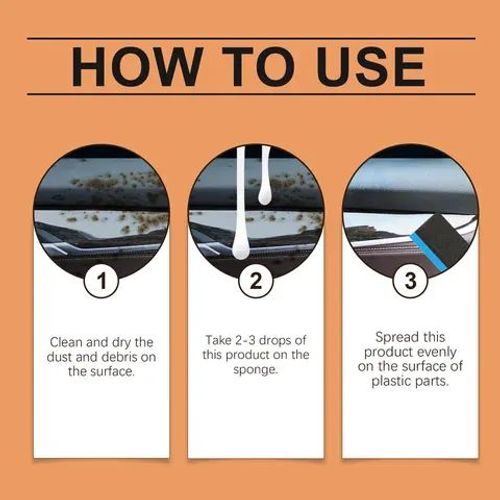 Car plastic refurbishing machine