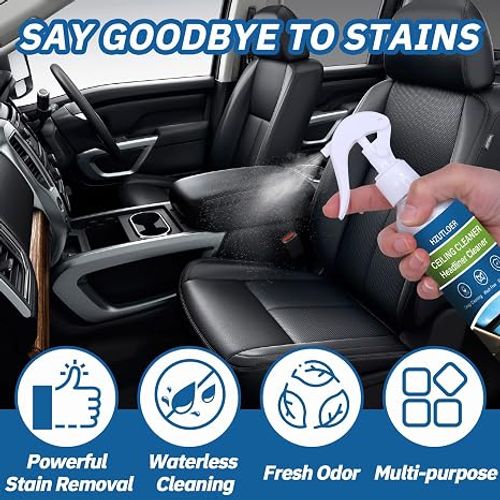 Automotive Rust Remover Spray, Car Iron Powder Rust Remover Spray, Iron Powder Remover, Fast-Acting Iron & Rusts Cleaner for Wheels, Rims, Metal (100ML-2PC)