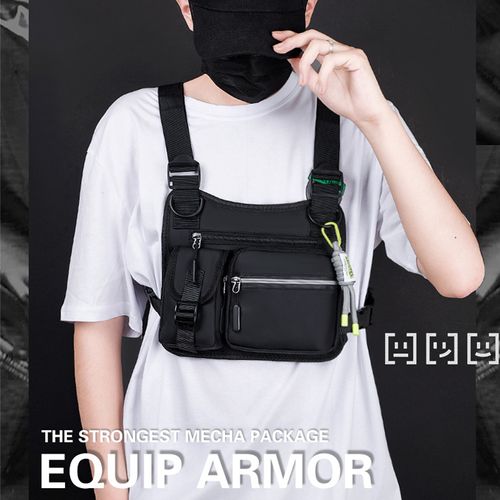 Adjustable Zipper Multi-functional Tactical Chest Bag