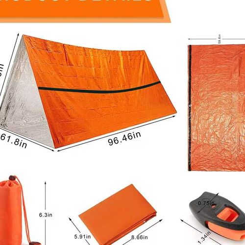 Portable Emergency Survival Tent for Camping