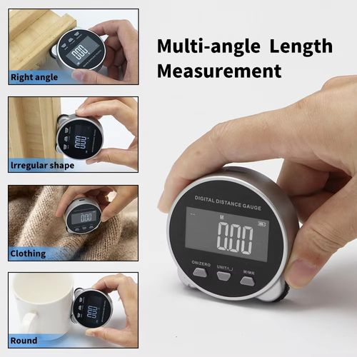 Portable Roller Ruler with Automatic Length Measurement