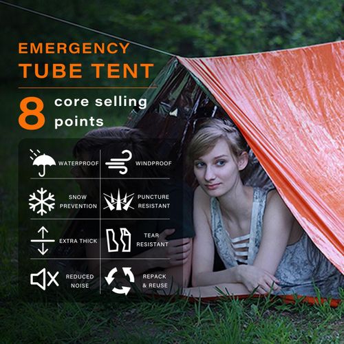 Portable Emergency Survival Tent for Camping