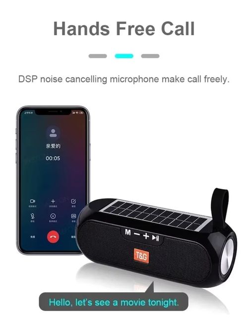 Solar-Powered Wireless Bluetooth Outdoor Speaker