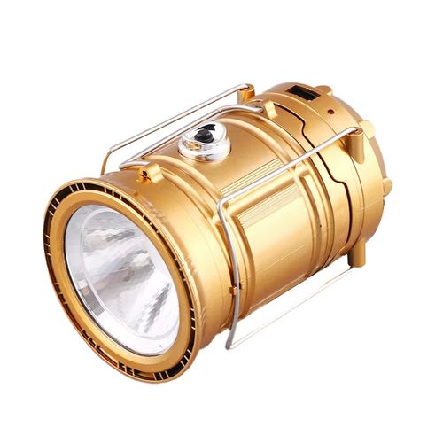 Solar-powered flashlight