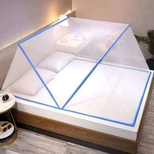 Foldable bed net
