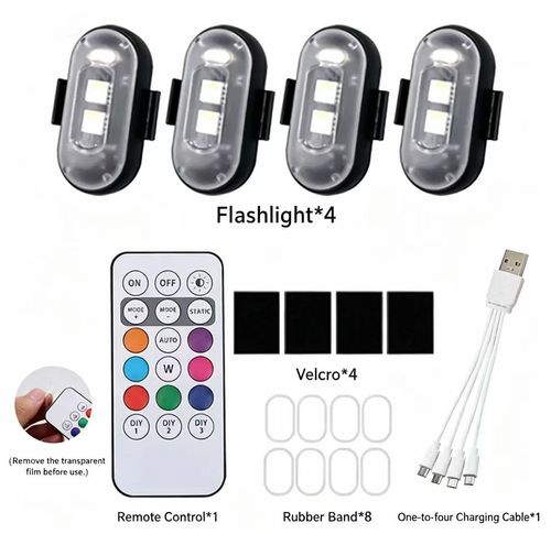🔥The Sell-Out King Wireless Led Strobe Lights with Remote🚨
