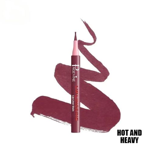 Lip liner with natural color payoff