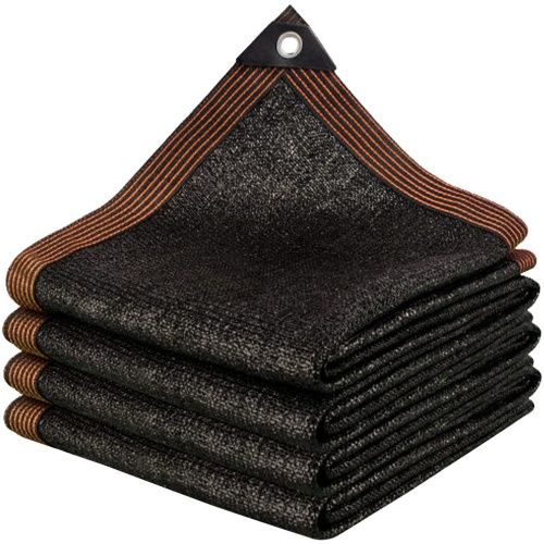 Foldable sunshade sail Solid color home plant awning outdoor net Awning net cover greenhouse shade outdoor