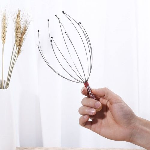 Octopus head massager grab head ball grab scalp anti-itch claw magic massage soul extractor