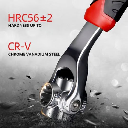 12-piece auto repair tool set socket wrench set hardware toolbox