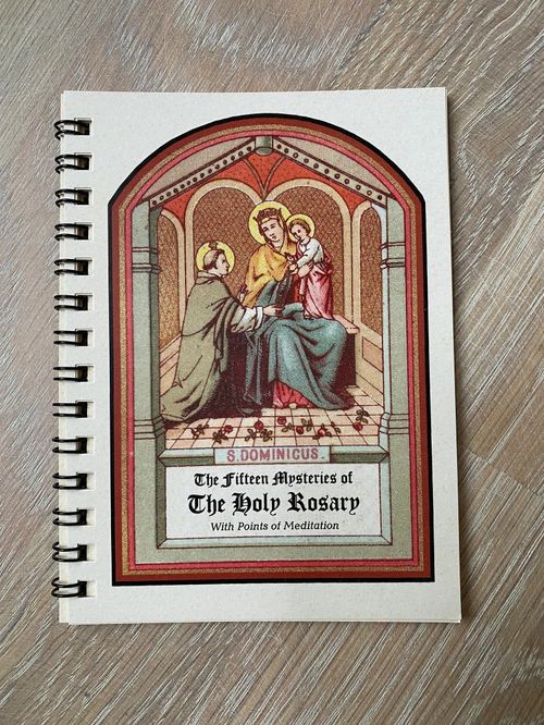 🙏POCKET-SIZE Rosary Meditation Book