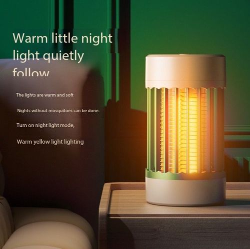 Camping Anti Fly Trap Mute Electronic Insect Killers Anti Mosquito Repellent Killer Indoor Rechargeable Bug Zapper Portable LED