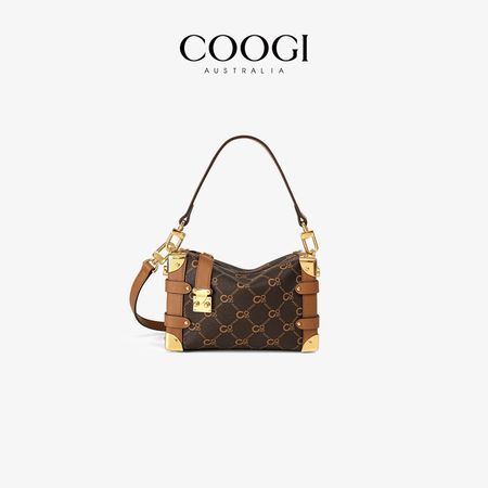 COOGI手提包復古時尚斜跨包精致輕奢高顏值手提包送女友節日禮物