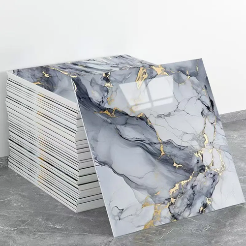 Self-Adhesive Waterproof Faux Marble Finish Marble Wall Stickers.30×30 cm,50PCS 2 mm thick