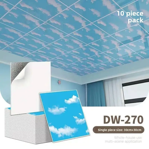 One set covers 9 square meters-3D self-adhesive wall tiles, peel-and-stick tile stickers, 30×30 cm,100PCS  2 mm thick waterproof and oil-proof